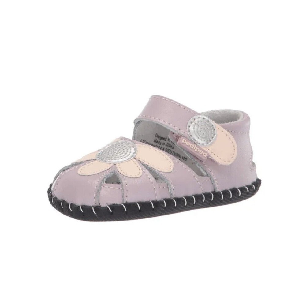 New Pediped Baby Girl's Daisy leather Mary Janes Shoes Sandals 0-6 6-12 12-18